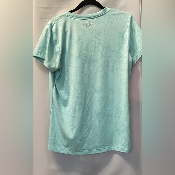 Under Armour Heat Gear Mint Green Shirt Size Large - Picture 3 of 3